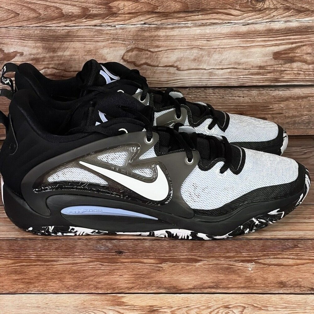 Nike KD 15 Refuge 07 Men's Black White Basketball Shoes Sneakers New DC1975-101